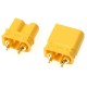 G-FORCE - CONNECTOR XT-30 GOLD PLATED MALE + FEMALE - 2 PAIRS GF-1033-001
