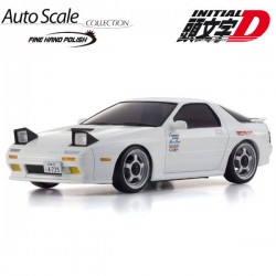 KYOSHO - A.S.C. Mini-Z MAZDA RX7 SAVANNA FC3S Initial-D WHITE (MA020) MZP424W