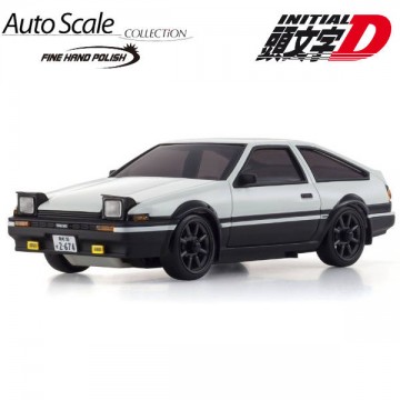 KYOSHO - AUTOSCALE Mini-Z TOYOTA TRUENO AE86 Initial-D BLANCHE (MA020) MZP423W