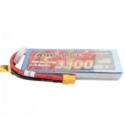 GENS ACE - BATTERIE LIPO 3S 11.1V-3300-30C (XT60) GE1-3300-3X