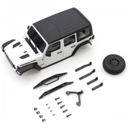 KYOSHO - BODYSHELL JEEP WRANGLER RUBICON MINI-Z 4X4 MX01 WHITE MXB01W