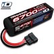 TRAXXAS - BATTERY/CHARGER COMPLETER PACK (2971 EZ-PEAK LIVE ID CHARGER + 2890X 6700MAH 14.8V 4-CELL 25C LIPO BATTERY (2) 2993G