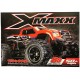 TRAXXAS - COMBO X-MAXX RED X 8S 4WD BRUSHLESS RTR MONSTER TRUCK W/2.4GHZ TQI RADIO & TSM COMBO-77086-4-REDX