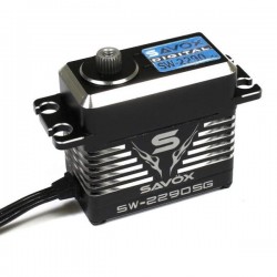 SAVOX - MONSTER TORQUE BRUSHLESS SERVO BLACK EDITION WATERPROOF 0.11SEC / 70KG @ 8.4V SW-2290SG