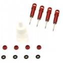 KYOSHO - ALUMINIUM OIL SHOCK SET MINI-Z 4X4 MX01 (4) MXW003R