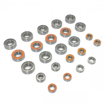 T-WORK'S - BBS-MP10 PRECISION BALL BEARING SET ( FOR KYOSHO MP9 TKI3/TKI4/MP10/MP10T ) 24PCS BBS-MP10