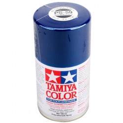 TAMIYA - PS-59 BLEU METAL PEINTURE LEXAN 86059