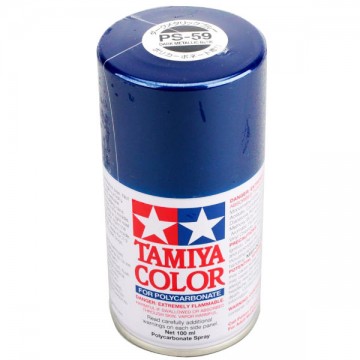 TAMIYA - PS-59 BLEU METAL PEINTURE LEXAN 86059