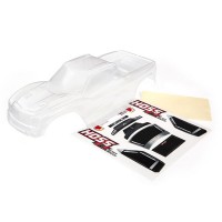 TRAXXAS - CARROSSERIE TRANSPARENTE HOSS + AUTOCOLLANTS 9011