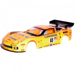 KYOSHO - CARROSSERIE CORVETTE C6-R PEINTE 1/10 VZB15