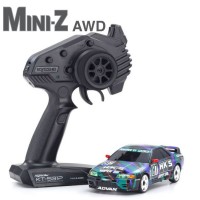 KYOSHO - MINI-Z AWD NISSAN SKYLINE GT-R R32 HKS (MA-020/KT531P) 32618HKS