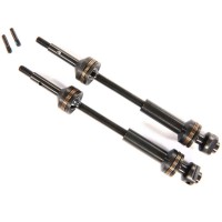 TRAXXAS - DRIVESHAFTS REAR STEEL-SPLINE CONSTANT-VELOCITY (COMPLETE ASSEMBLY) (2) 9052X