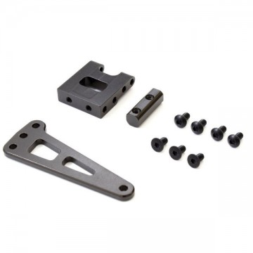 KYOSHO - REVERSIBLE SERVO MOUNT SET LAZER ZX7 - ALUMINIUM LAW81