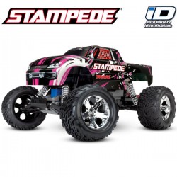 TRAXXAS - STAMPEDE 4x2 PINK 1/10 BRUSHED TQ 2.4GHZ - iD 36054-1-PINKX