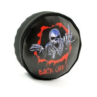 FASTRAX - SCALE SKULL SPARE TYRE COVER (DIA 125MM/TRX4) FAST2377S