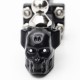 HOBBYTECH - BLACK METAL "SKULL" TOW HOOK AND BALL HT-SU1801115