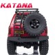 ROCHOBBY - CRAWLER 1/18 KATANA RTR AVEC CARROSSERIE PLASTIQUE ROUGE ROC003RTR