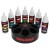 TRAXXAS - SHOCK OIL SET (INCLUDES 20,30,40,50,60,70, & 80 WT PREMIUM SHOCK OILS WITH SPINNING CAROUSEL RACK) 5038X