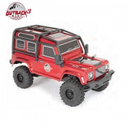 FTX - OUTBACK MINI 3.0 RANGER 1:24 READY-TO-RUN - NOIR ROUGE FTX5503DR