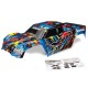 TRAXXAS - BODY X-MAXX ROCK N' ROLL (PAINTED, DECALS APPLIED) (ASSEMBLED WITH TAILGATE PROTECTOR) 7711T
