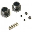 KYOSHO - HEXAGONES DE ROUES INFERNO MP10 GUN METAL (2) ETROITS IFW625N