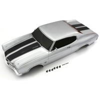 KYOSHO - BODY SHELL SET 1:10 FAZER FZ02L CHEVY CHEVELLE R SS 454 LS6 - SILVER FAB702S