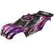 TRAXXAS - CARROSSERIE RUSTLER 4X4 VXL PEINTE ET DECOREE ROSE 6717P