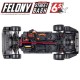 ARRMA - 1/7 FELONY 6S BLX STREET BASH ALL-ROAD MUSCLE CAR RTR BLACK ARA7617V2T1