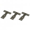 KYOSHO - PLATINE DE SUSPENSION CARBONE (T) MINI-Z MR03 MM-LM (3) - SOFT MZW403S