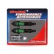 TRAXXAS - AMORTISSEURS LONG GTR ALU ANODISES VERT SANS RESSORTS (2) 7461G