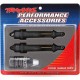 TRAXXAS - COMPLETE GTR XX LONG SHOCKS W/TI-NITRIDE SHAFTS (BLACK) (2) 7462X