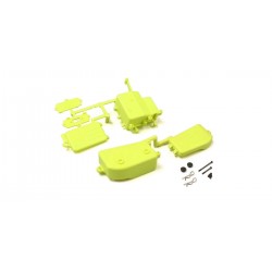 BOITIER RECEPTEUR & BATTERIE KYOSHO INFERNO MP9-MP10 - JAUNE