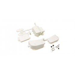 BOITIER RECEPTEUR & BATTERIE KYOSHO INFERNO MP9-MP10 - BLANC