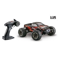 1:16 4WD High Speed Monster Truck, 2,4GHz Black/Red