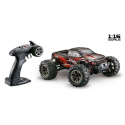 1:16 4WD High Speed Monster Truck, 2,4GHz Black/Red