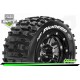 Louise RC - MFT - MT-PIONEER - Maxx Tire Set - Mounted - Sport - Black Chrome 3.8