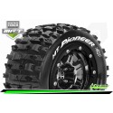 Louise RC - MFT - MT-PIONEER - Maxx Tire Set - Mounted - Sport - Black Chrome 3.8