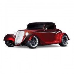 TRAXXAS HOT ROD COUPE – 4X4 – 1/10 BRUSHED ROUGE
