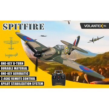 VOLANTEX SPITFIRE 4CH 400MM BRUSHED w/GYRO EPP RTF