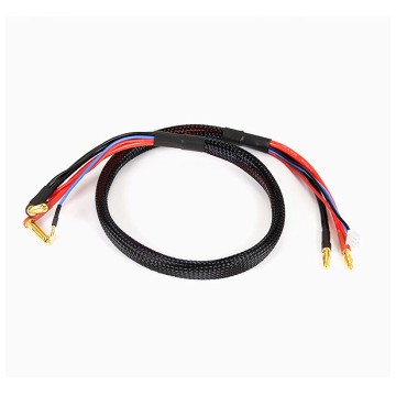 ETRONIX 4/5mm BATTERY PLUG 2S XH LIPO CHARGE LEAD w/BANANA INPUT