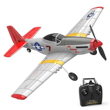 VOLANTEX P-51D MUSTANG 4CH 400MM BRUSHED w/GYRO EPP RTF