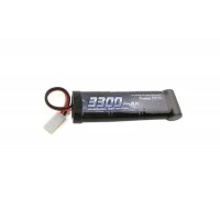 Gens ace Batterie NiMh 7.2V-3300Mah (Tamiya) 142x48x25.5mm 367g *
