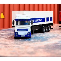 CAMION TURBO RACING 1/76ÈME BLANC