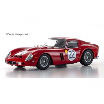 Kyosho 1:18 Ferrari 250 GTO 3rd Over All LM 1962 Nr.22 Blaton/Dernier