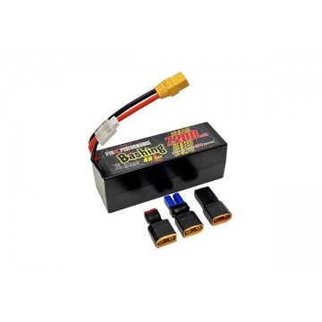 BATTERIE Pink Bashing LiPo 4S 14.8V-7200-50C (Multi) 139x47x49mm 655g