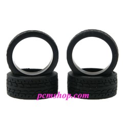 KYOSHO - MINIZ RACING RADIAL TYRES 30 SHORE - NARROW (4) MZW37-30