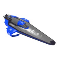 Bateau Joysway E1 Racebird 1:14 RTR Hydrofoil 545mm Bleu