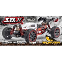 Funtek SBX Buggy 1/12eme XL Rouge / noir