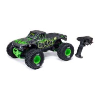 ARRMA 1/10 QUAKE 223S DSC 2WD RTR Brushless Monster Truck, Green