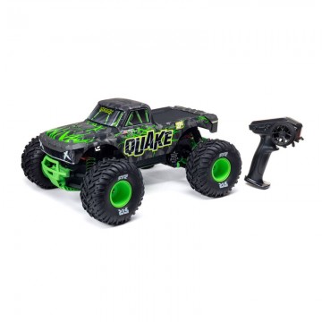 ARRMA 1/10 QUAKE 223S DSC 2WD RTR Brushless Monster Truck, Green